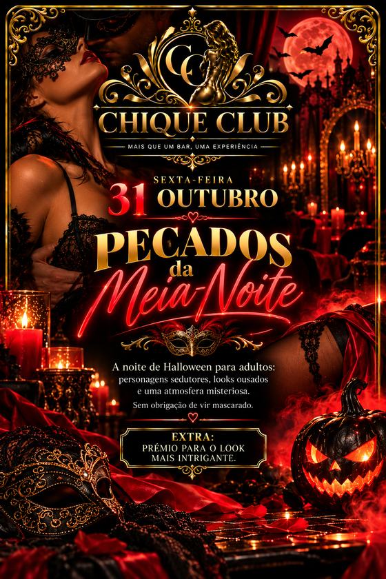 Flyer — 🖤🔥 PECADOS DA MEIA-NOITE 🔥🖤
